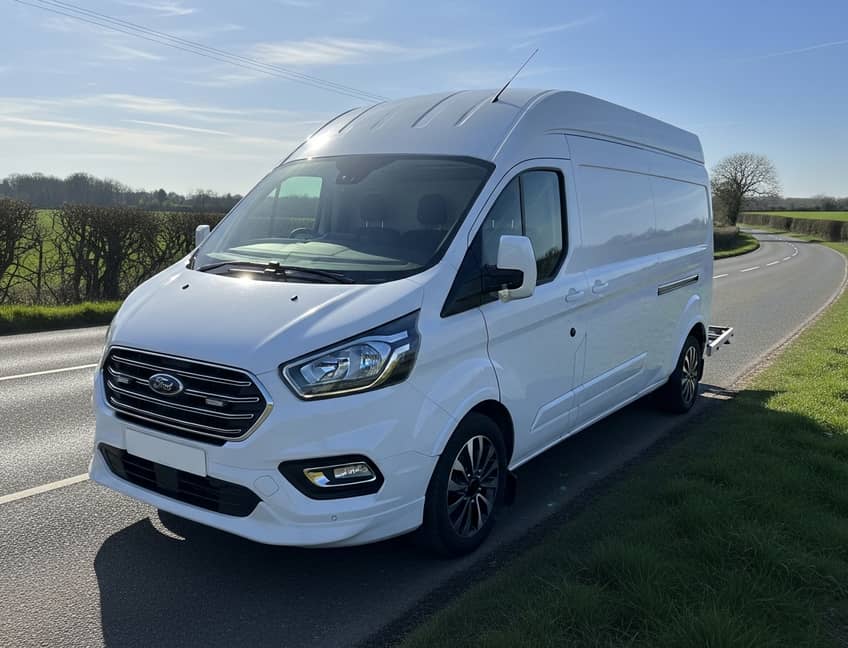 Professional vehicle representing quality